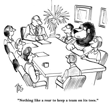 karikatür çizimi müzakereleri ofis