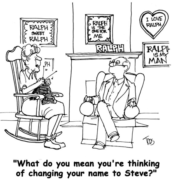 Changing name to Steve.