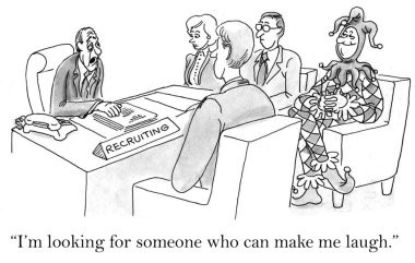 İnsan, gülebilecek birini ister.