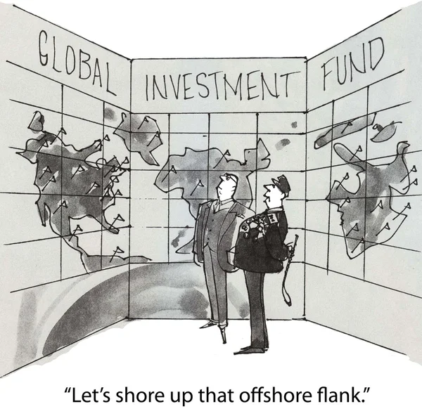 Globaler Investitionsfonds — Stockfoto