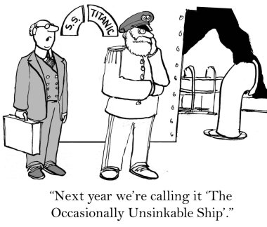 Karikatür illüstrasyon. Batmaz