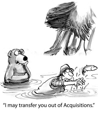 Karikatür illüstrasyon - Bear adam koçluk olduğunu