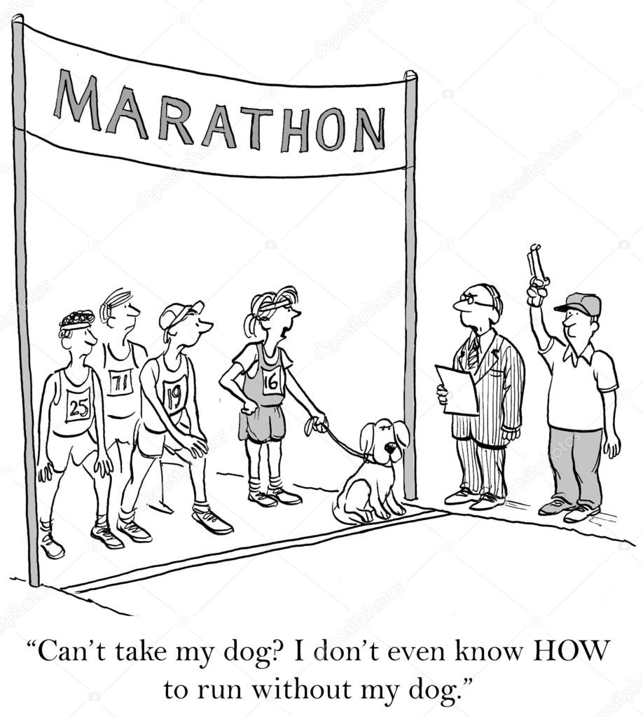 Run without dog