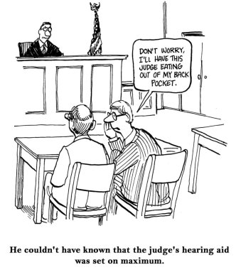 Lawyer and Courtroom clipart