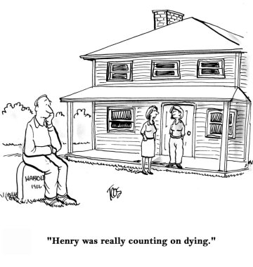 Henry, gerçekten ölmeyi bekliyordum