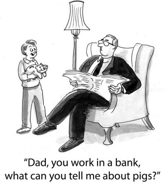 Babası bankacı
