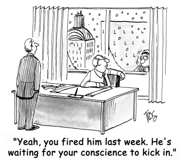 Уволенный человек
