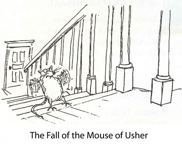 The Fall of the Mouse of Usher — Stock Photo, Image