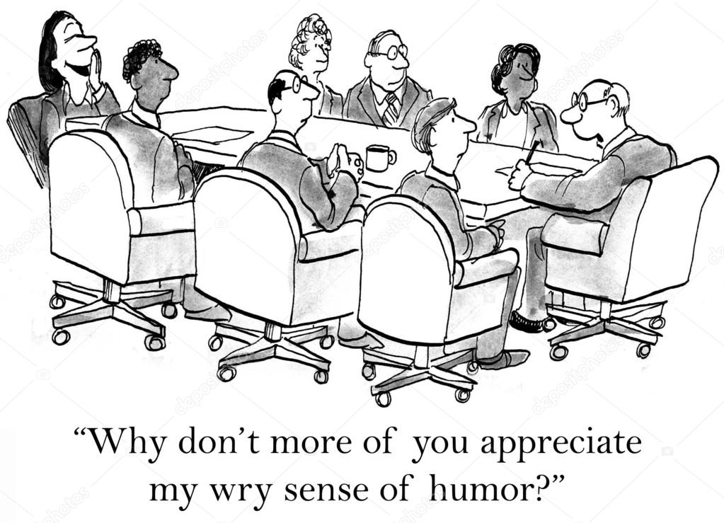 What is a wry sense of humor
