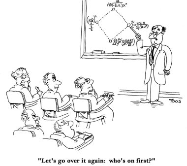 öğretim üyesi ve onun dinleyiciler