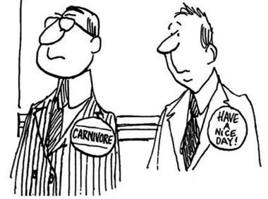 Businessmen with signs clipart
