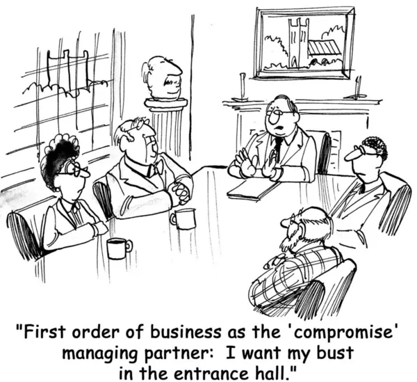 Reunião de negócios — Fotografia de Stock