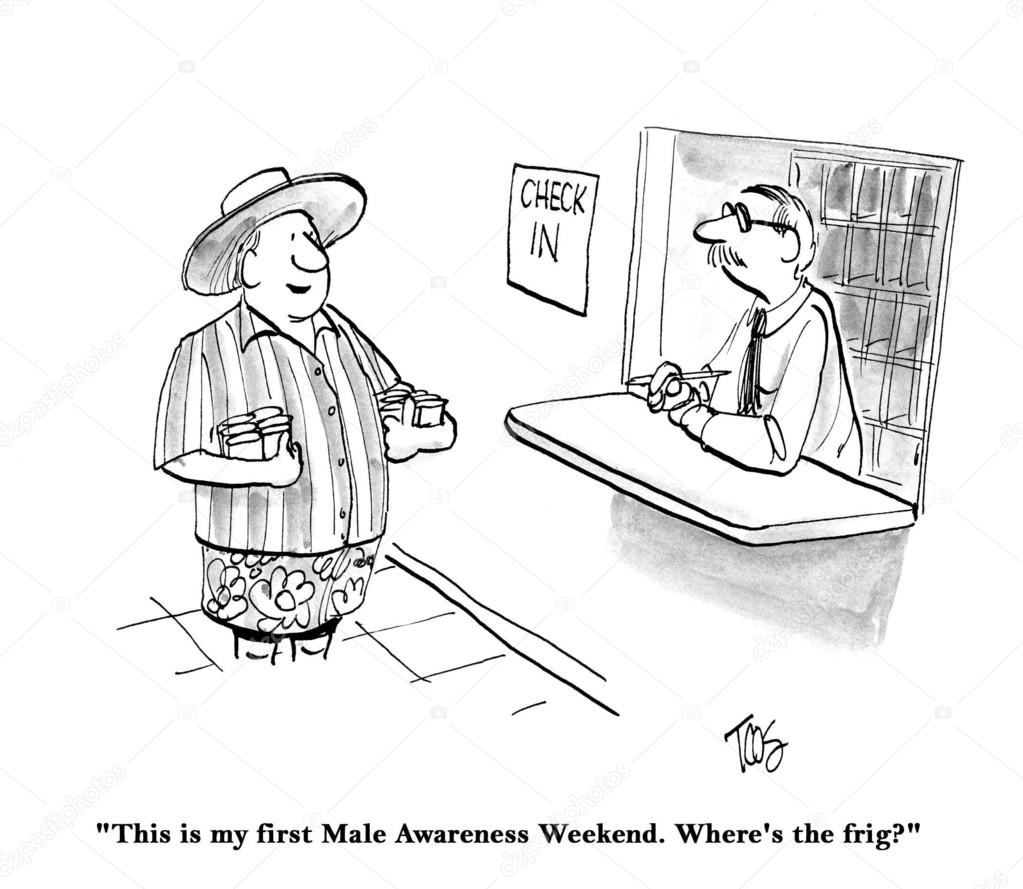Man has first Male Awareness Weekend
