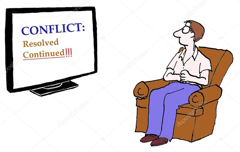 Man watching the Leadership Channel