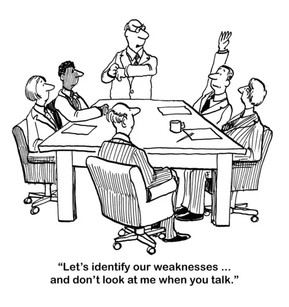 Team Leader Does Want Considered Weak — Foto de Stock