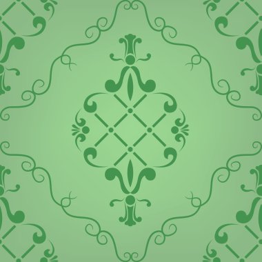 soyut desen yeşil ile Seamless Modeli