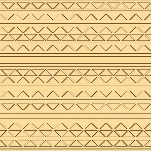 Naadloos patroon met driehoeken — Stockvector