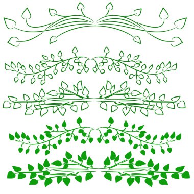 yeşil tasarım öğeleri kümesi