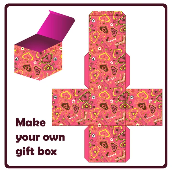 Boîte cadeau régime — Image vectorielle