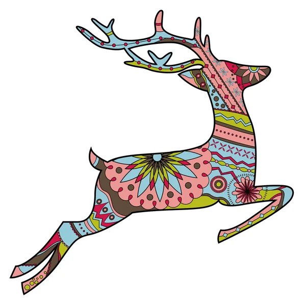 Noel renkleri geyik atlama