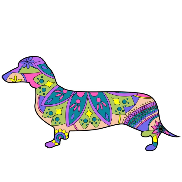 Dakshund — Stock vektor