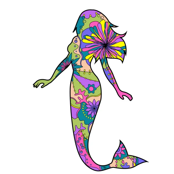 Mermaid — Stock Vector