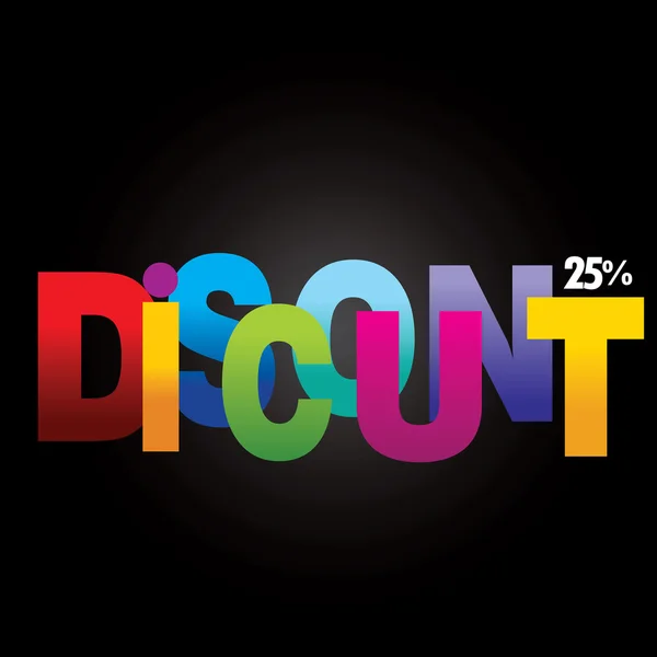 Discount — Stock Vector