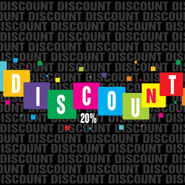 Discount — Stock Vector