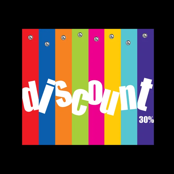 Discount — Stock Vector