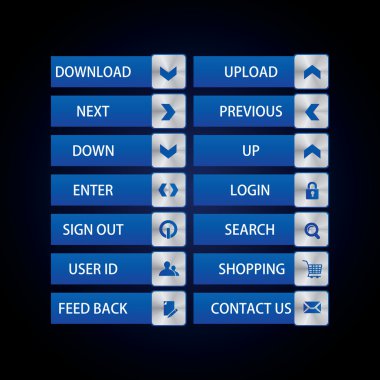 Web düğmeleri Tema