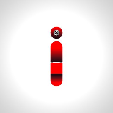 kırmızı parlak alfabesi