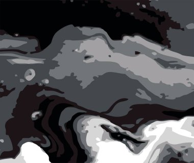 Yaratıcı Renkli Moda farklı şekiller Kolaj arkaplan vektörü illüstrasyonu.