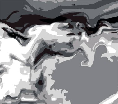 Yaratıcı Renkli Moda farklı şekiller Kolaj arkaplan vektörü illüstrasyonu.