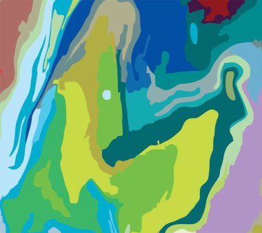 Yaratıcı Renkli Moda farklı şekiller Kolaj arkaplan vektörü illüstrasyonu.