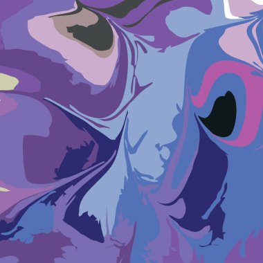 Yaratıcı Renkli Moda farklı şekiller Kolaj arkaplan vektörü illüstrasyonu.