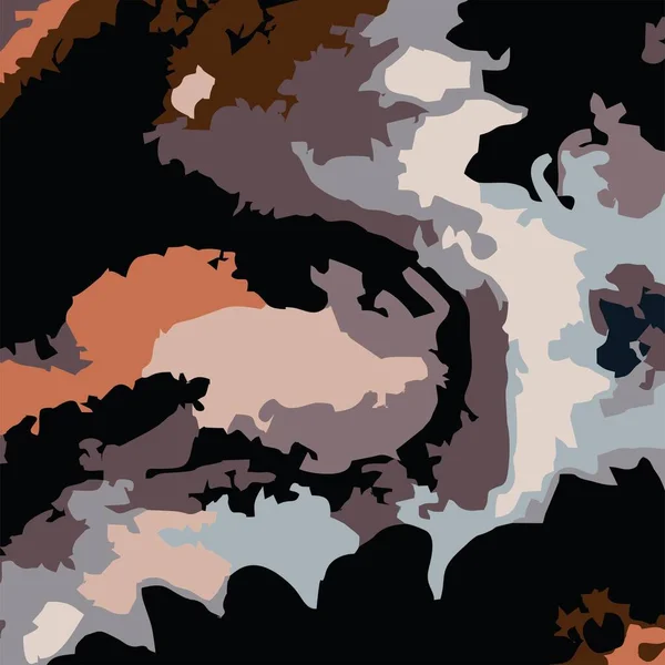 創造的なカラフルなトレンディ抽象的な異なる形状コラージュの背景ベクトル図 — ストック写真