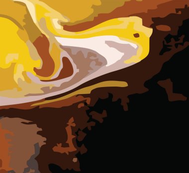 Yaratıcı Renkli Moda farklı şekiller Kolaj arkaplan vektörü illüstrasyonu.