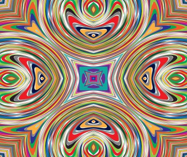 Yaratıcı Renkli Moda farklı şekiller Kolaj arkaplan vektörü illüstrasyonu.