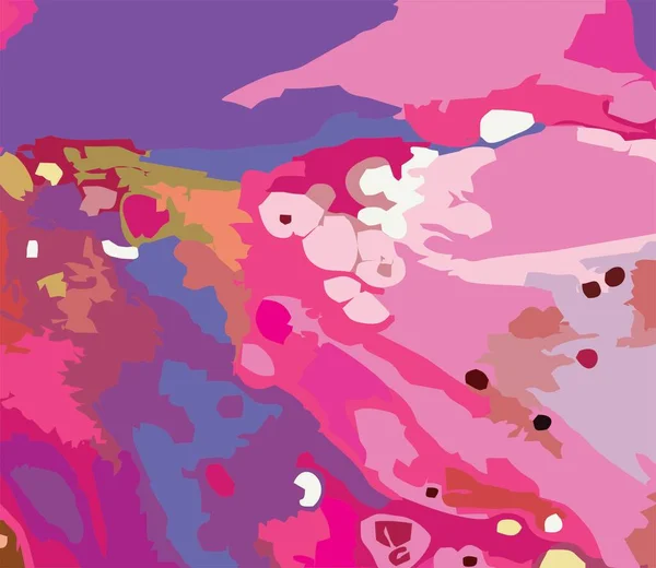 Kreatywne Kolorowe Trendy Abstrakcyjne Różne Kształty Kolaż Tło Wektor Ilustracji — Zdjęcie stockowe