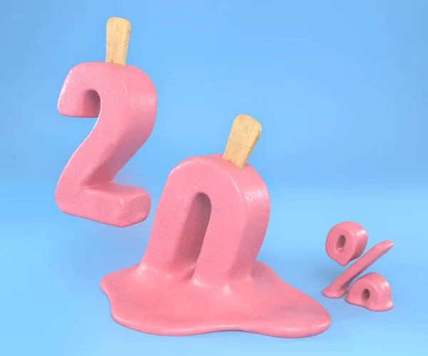 ice cream 20 percent discount