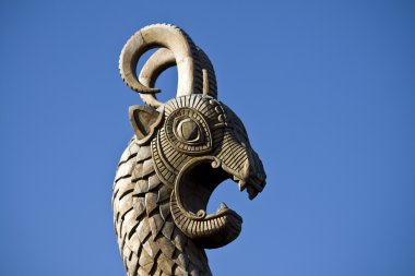 Vyborg. Viking gemi baş