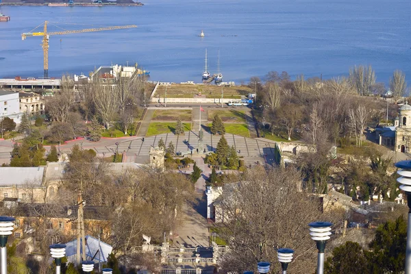 Panoramautsikt över Kertj — Stockfoto