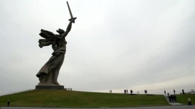 mamaev mezar üzerinde