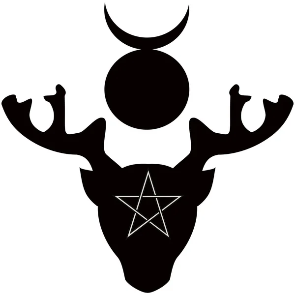 wiccan horned Tanrı