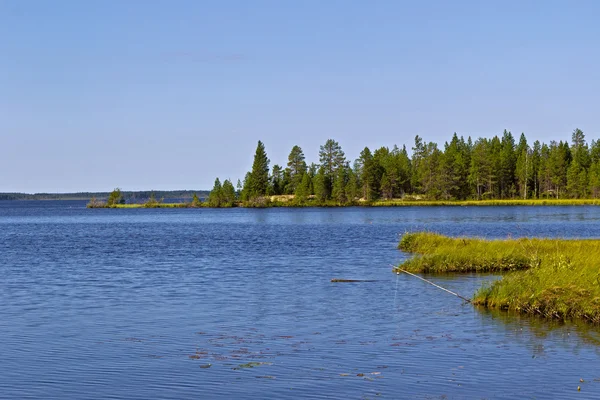 Udden på vita havet-baltiska kanalen, Karelen — Stockfoto