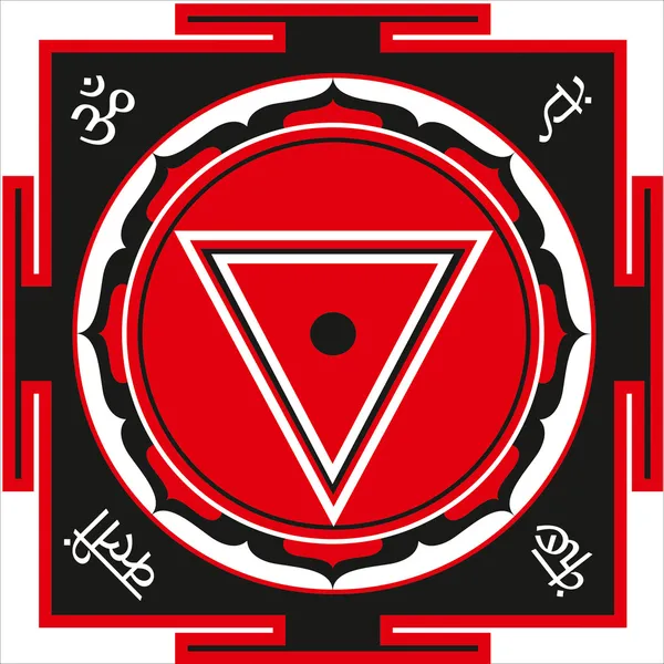 Shri yantra Κάλι — Διανυσματικό Αρχείο