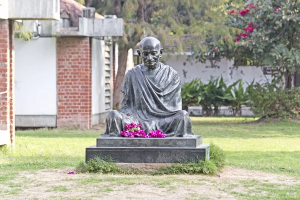 Pomnik Mahatmy Gandhiego w ahmedabad — Zdjęcie stockowe