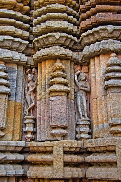 Tallado en la pared del templo — Foto de Stock