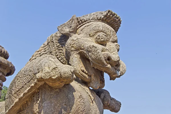 Защитник древнего храма — стоковое фото