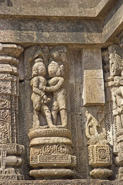 Bassorilievi di Konark — Foto Stock